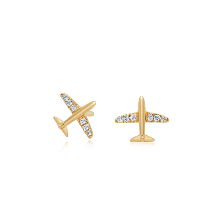 Take Flight Diamond Studs