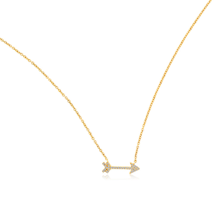 Diamond Arrow Necklace