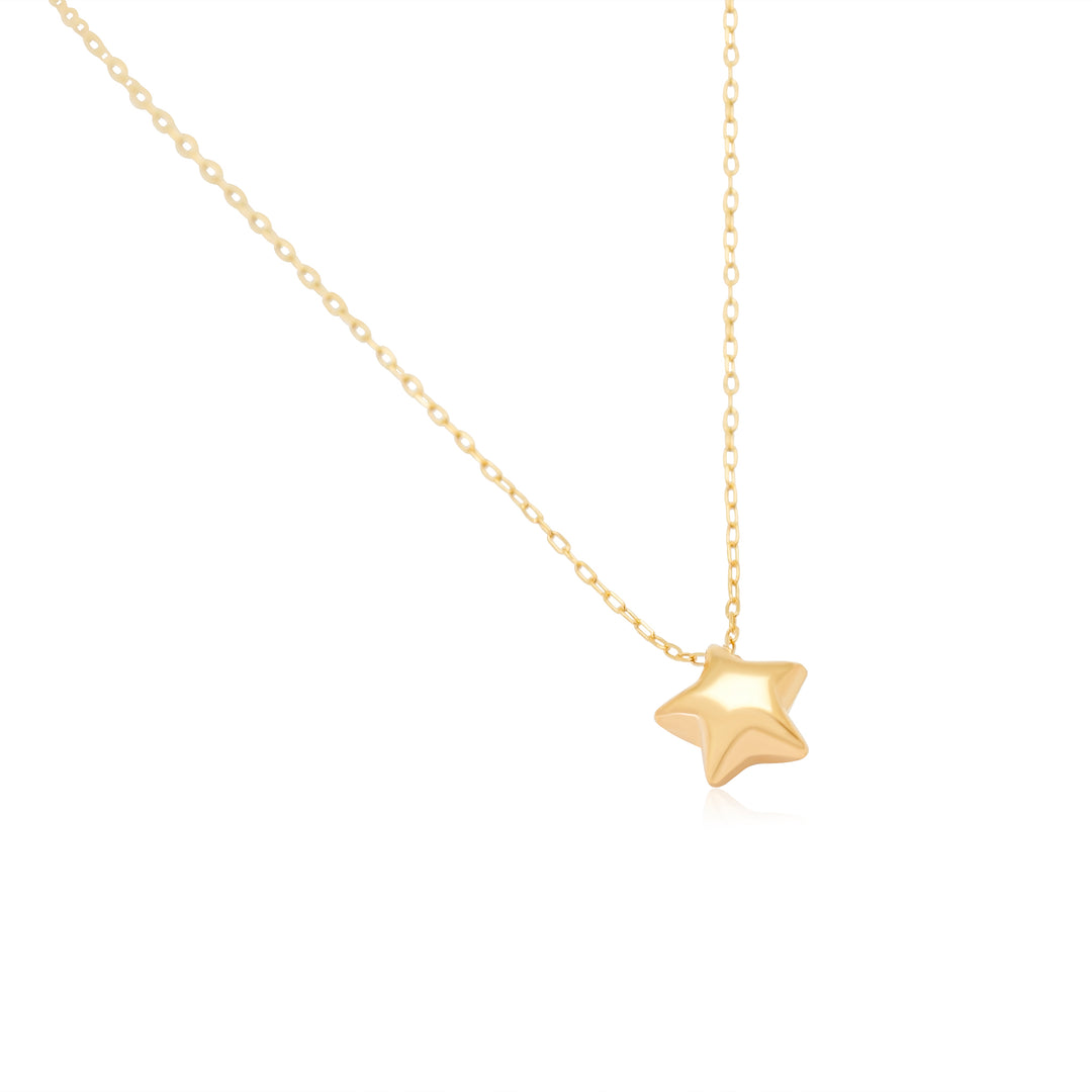 Puff Star Necklace